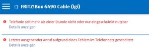 Kabel-BW offline