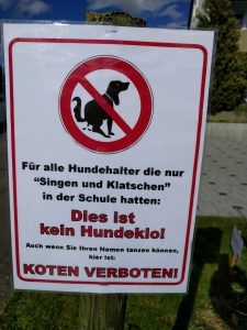 Hundekacke - mir stinkt es gewaltig!