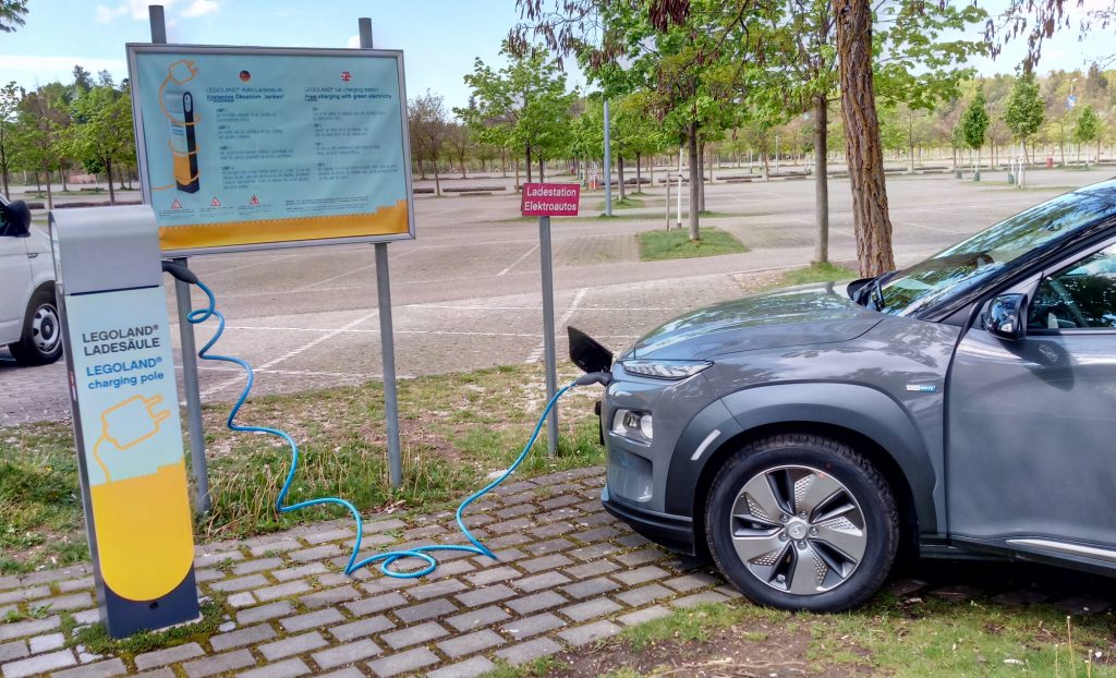 Ausflug mit dem Elektro-Kona ins Legoland