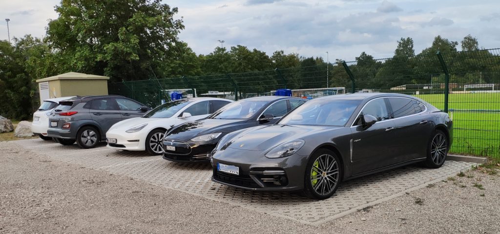 Mit dem Elektroauto in den Europapark