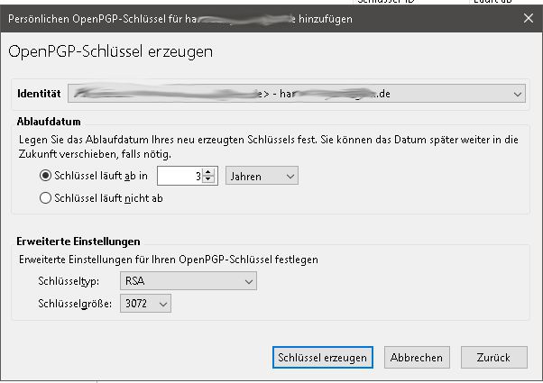 eMail-Verschlüsselung mit PGP