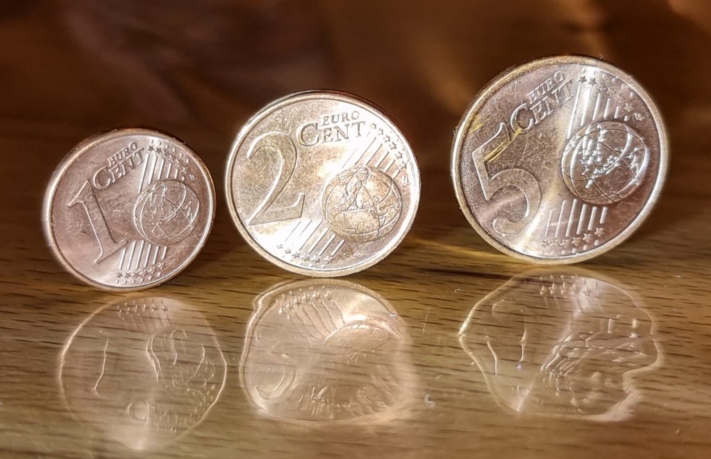 Eurocent-Münzen