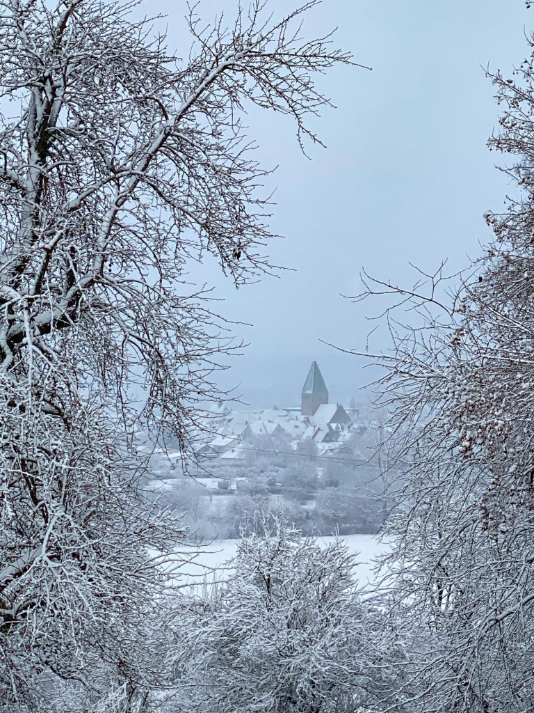 Ingersheim: im Winter