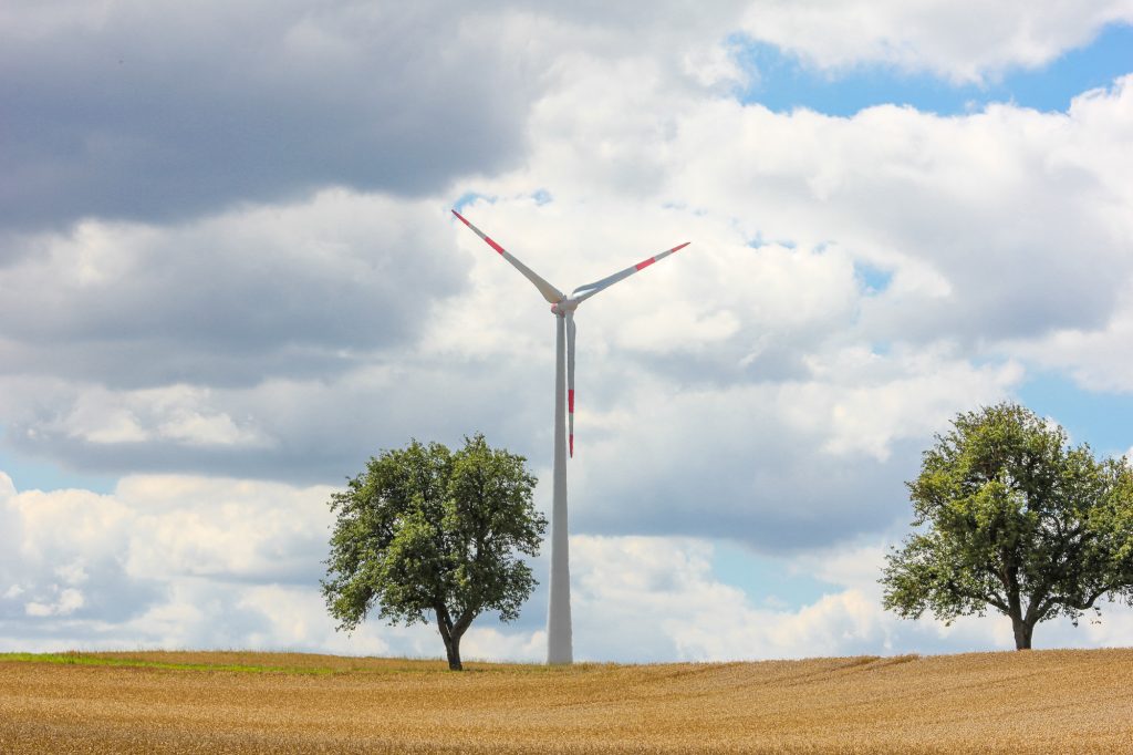 Feinarbeiten am Ingersheimer Windrad