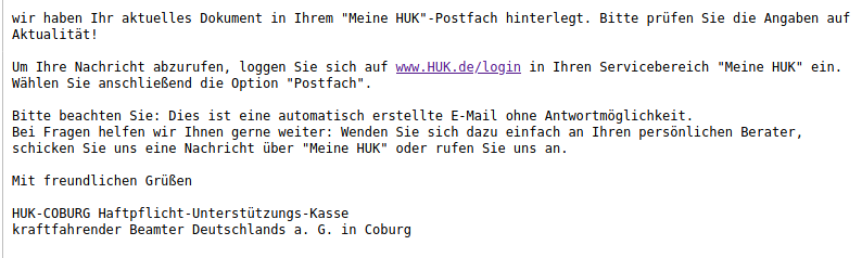 Spam oder kein Spam?