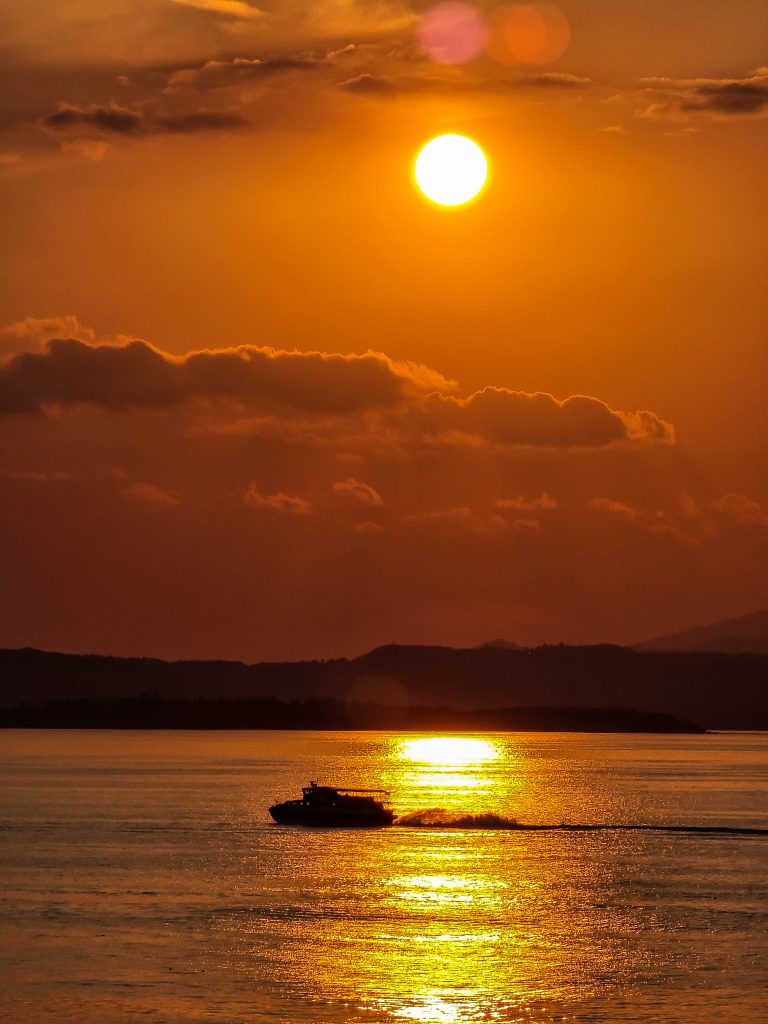 Sonnenuntergang am Gardasee