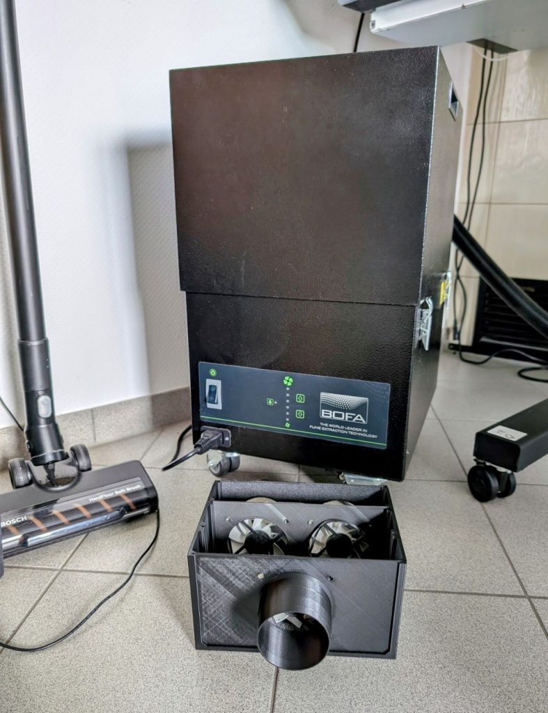 Absaugung für 3D-Drucker, UV-Drucker, usw.