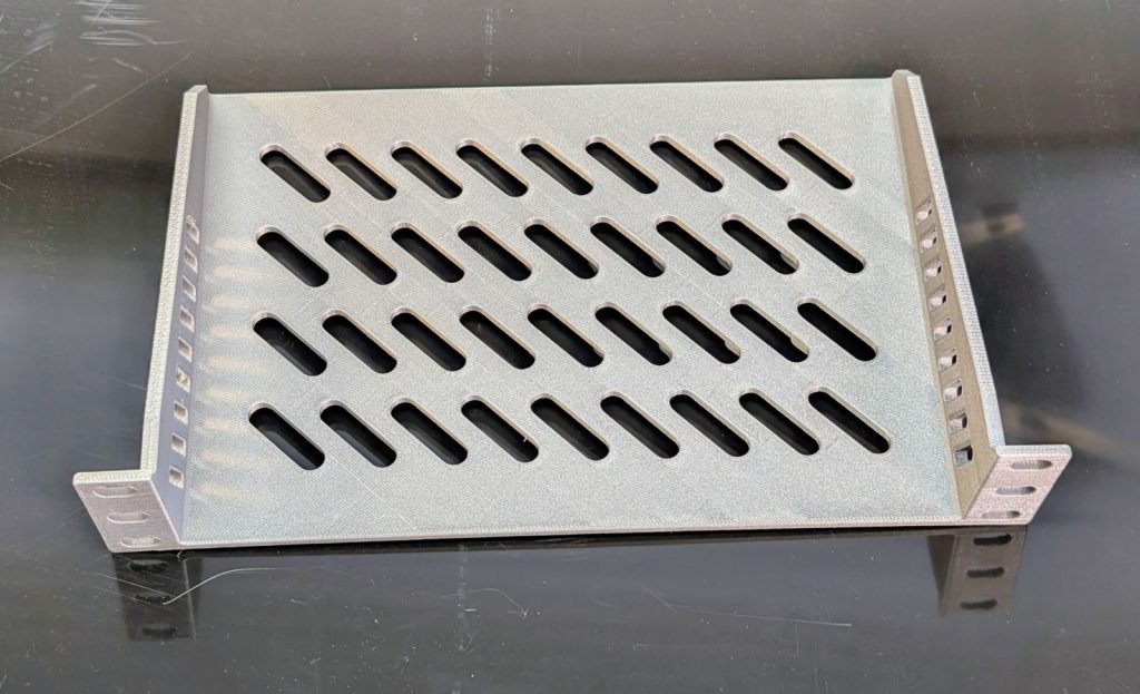 10"-Rack im 3D-Druck - 5HE und voll flexibel