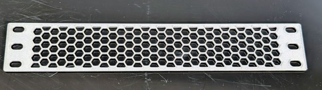 10"-Rack im 3D-Druck - 5HE und voll flexibel