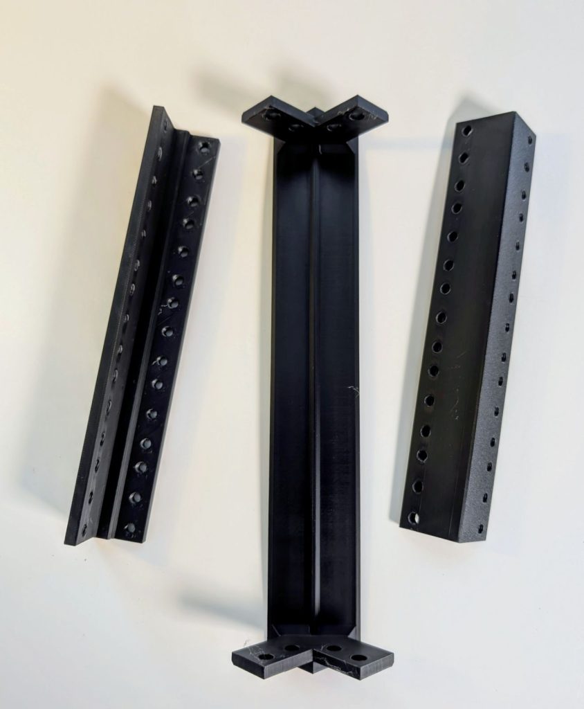 10"-Rack im 3D-Druck - 5HE und voll flexibel