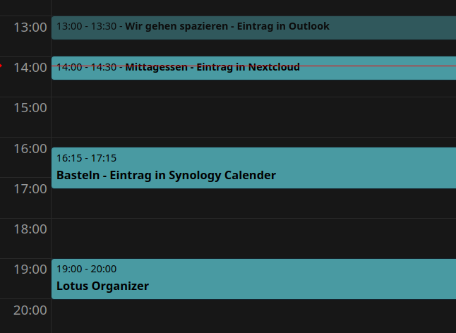 Digitale Souveränität: Kalender!