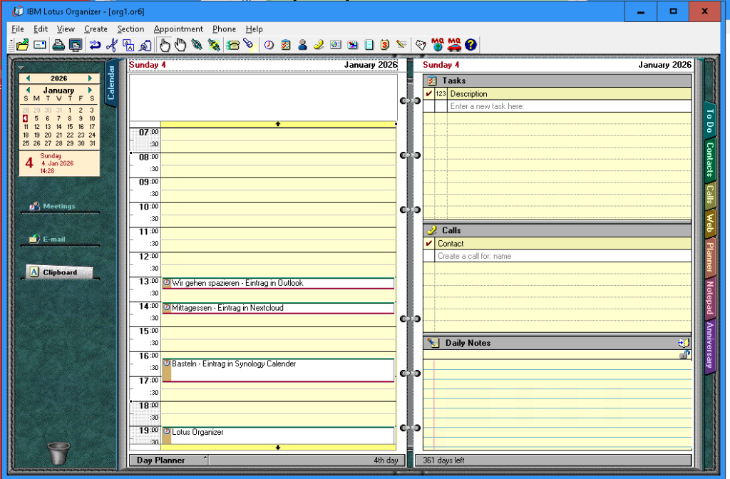 Digitale Souveränität: Kalender!